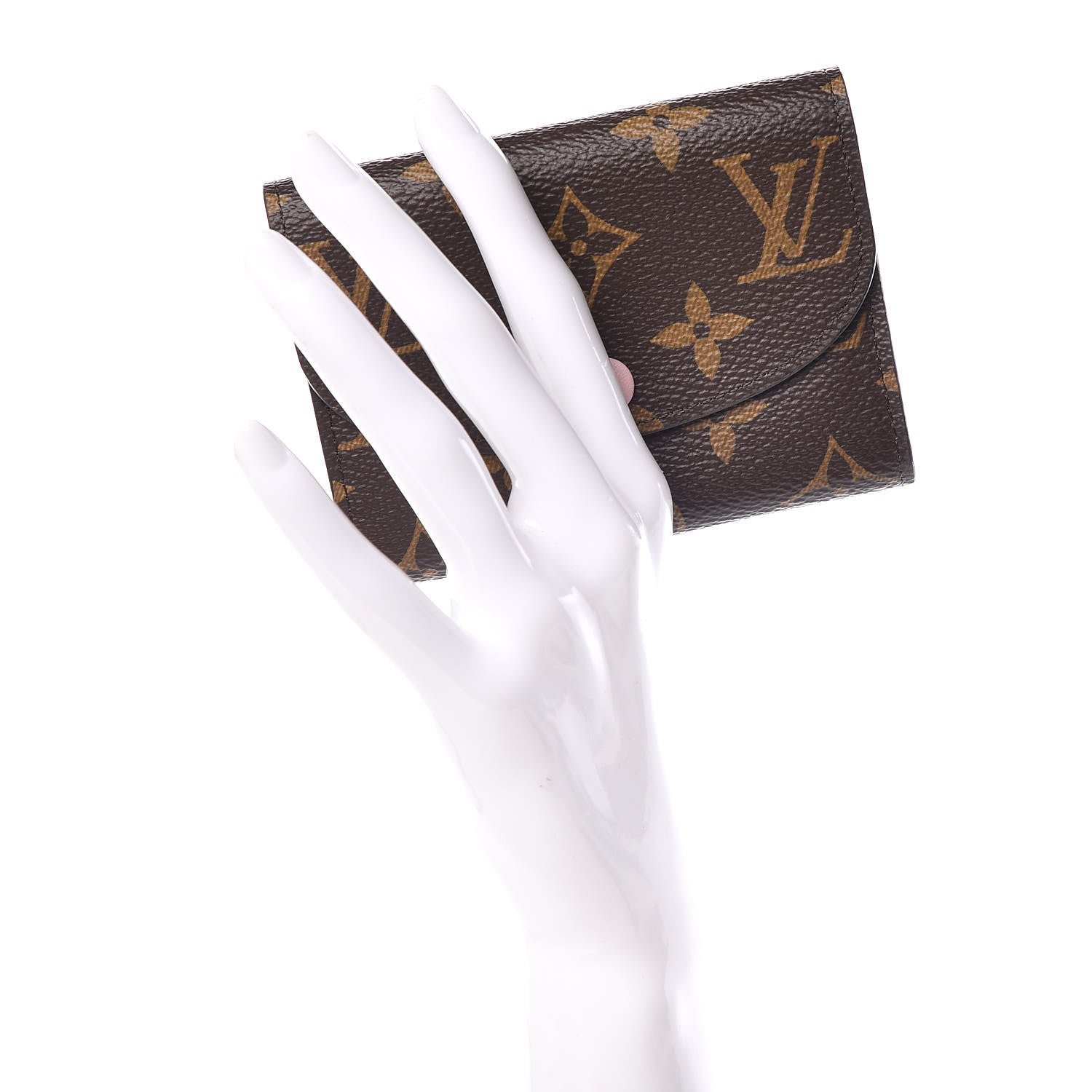 Louis Vuitton Monogram Rosalie Coin Purse Rose Ballerine 2 of 9