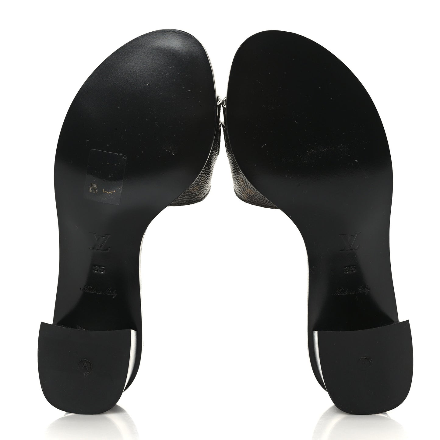 Monogram Lock It Mules 35