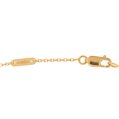 Van Cleef & Arpels 18K Rose Gold Carnelian Sweet Alhambra Pendant Necklace 5 of 5