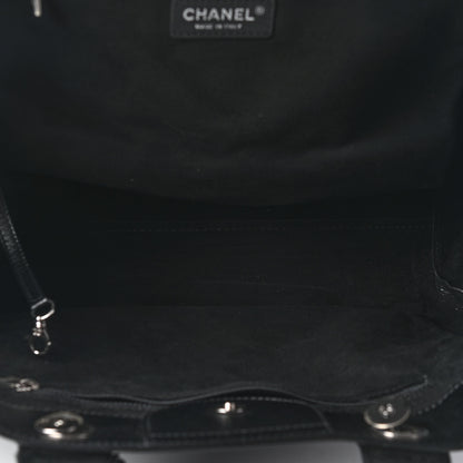 Chanel Caviar Medium Studded Deauville Tote Black 5 of 13