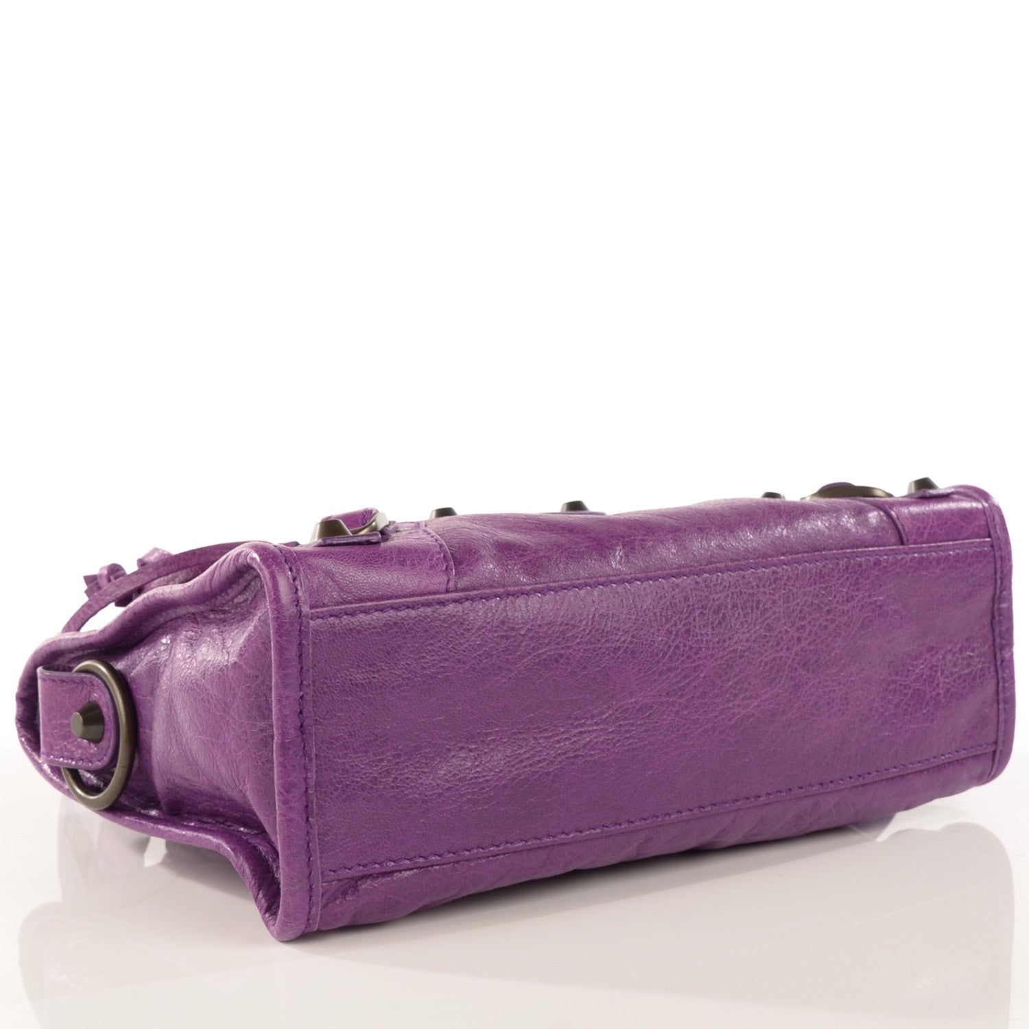 Balenciaga Agneau Classic Hardware Mini City Ultraviolet 4 of 11
