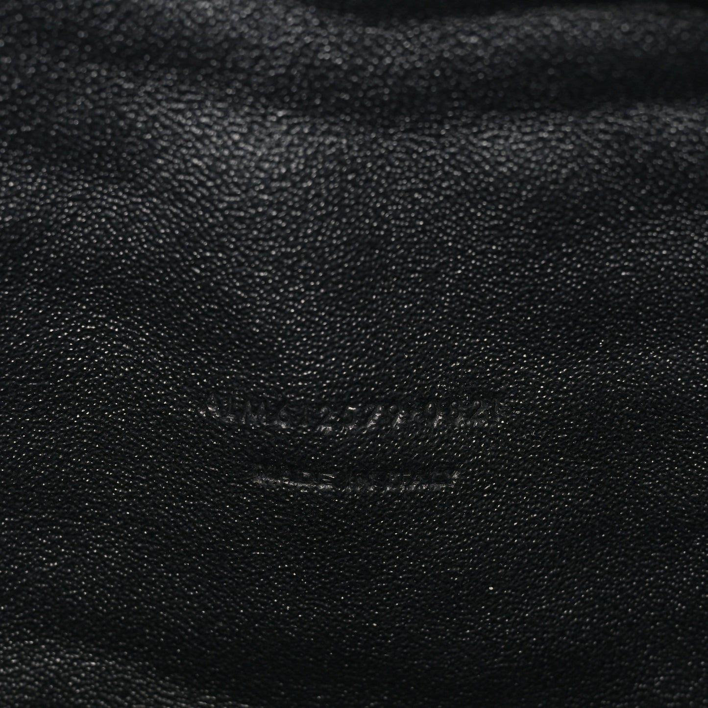 Grain De Poudre Matelasse Monogram Mini Lou Camera Bag Black