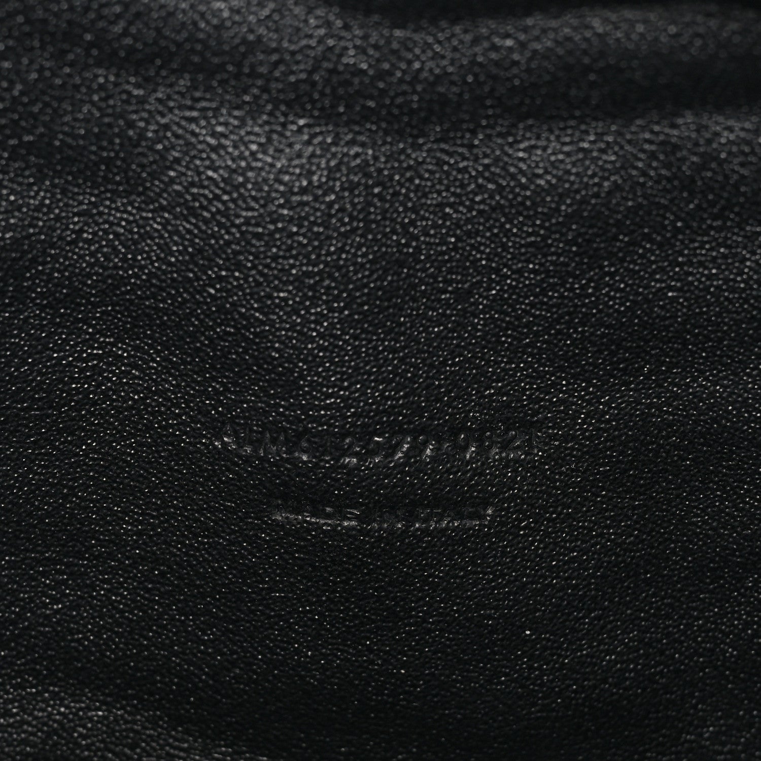 Saint Laurent Grain De Poudre Matelasse Monogram Mini Lou Camera Bag Black 7 of 9