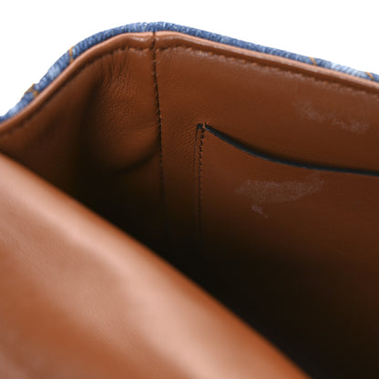 Valentino Garavani Denim Medium Roman Stud Shoulder Bag Light Denim Selleria 10 of 10