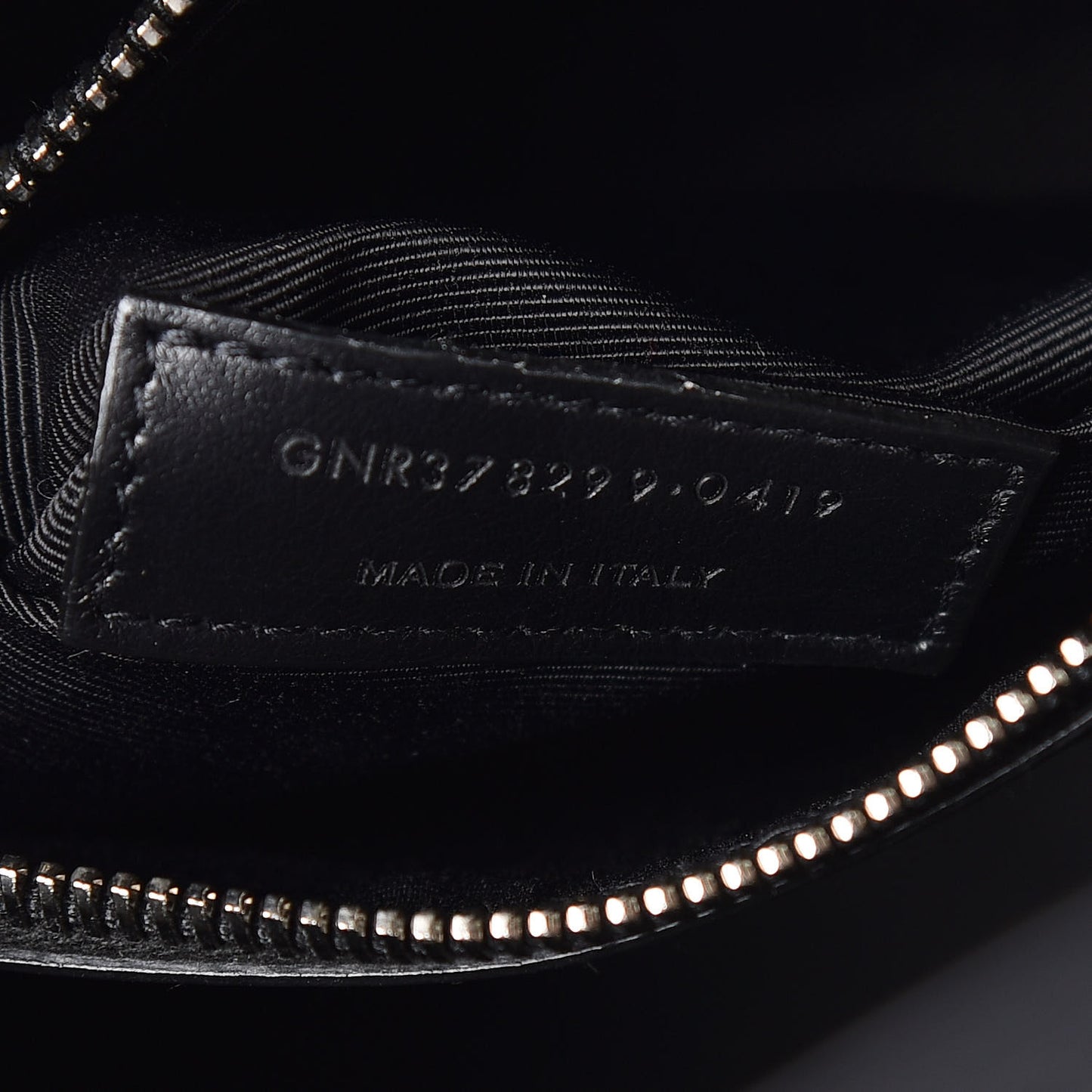 Grained Calfskin Small Sac De Jour Black