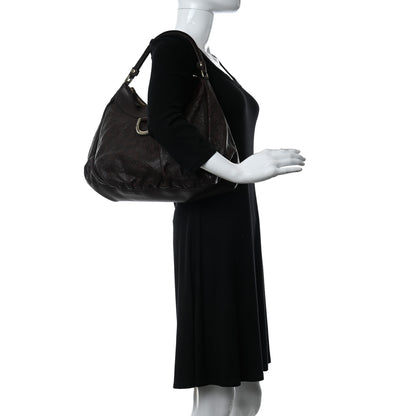 Gucci Guccissima Large D Ring Hobo Chocolate 2 of 9