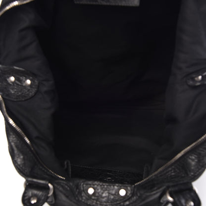 Balenciaga Agneau Classic Hardware Large Square Tote Black 5 of 15