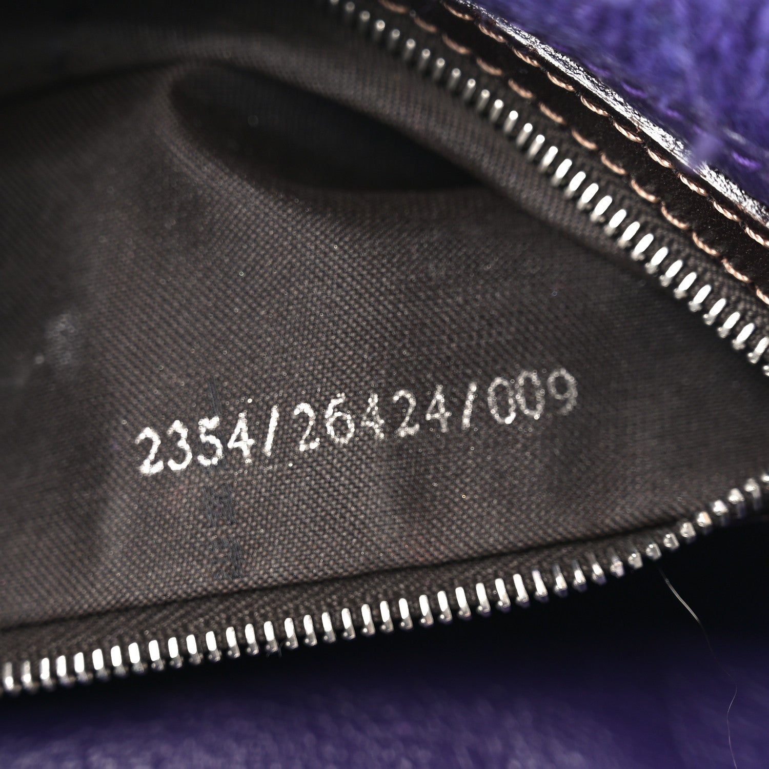 Fendi Knit Baguette Purple 7 of 11