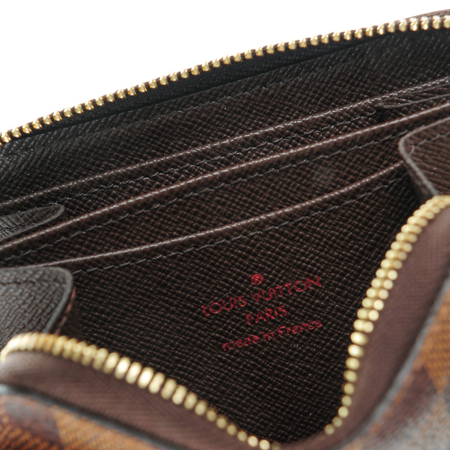 Damier Ebene Zippy Coin Purse