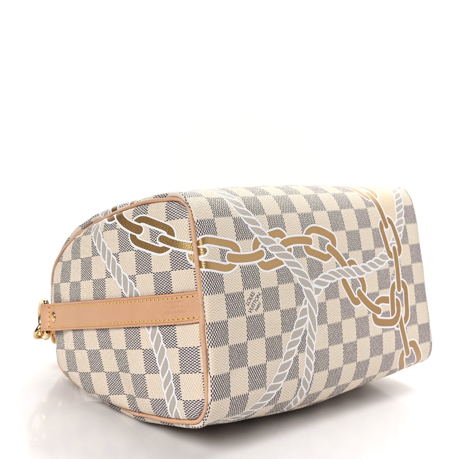 Louis Vuitton Damier Azur Nautical Speedy Bandouliere 25 4 of 11