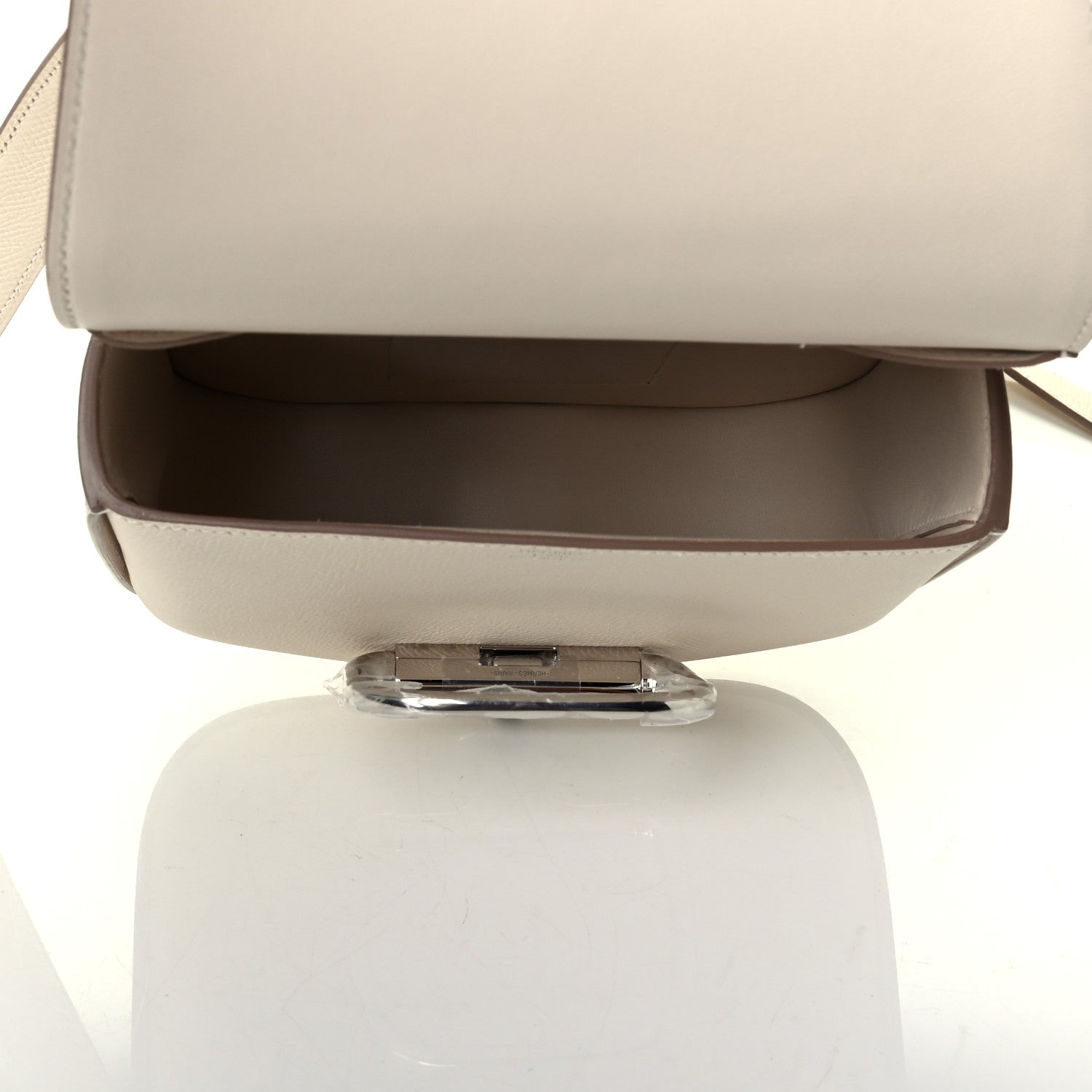 Hermes Epsom Mini Della Cavalleria Craie 4 of 5