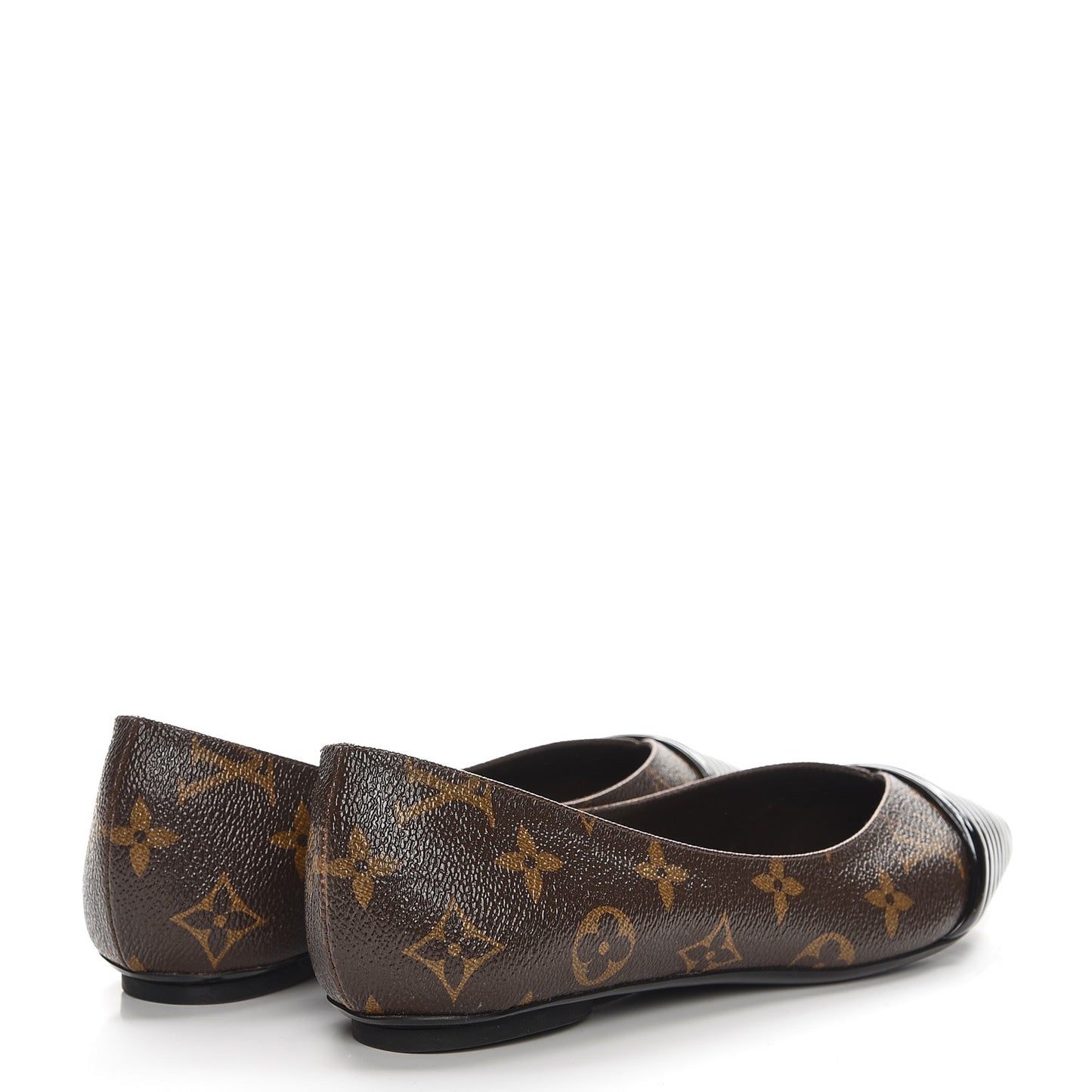 Monogram Inspired Ballerina Flats 37.5