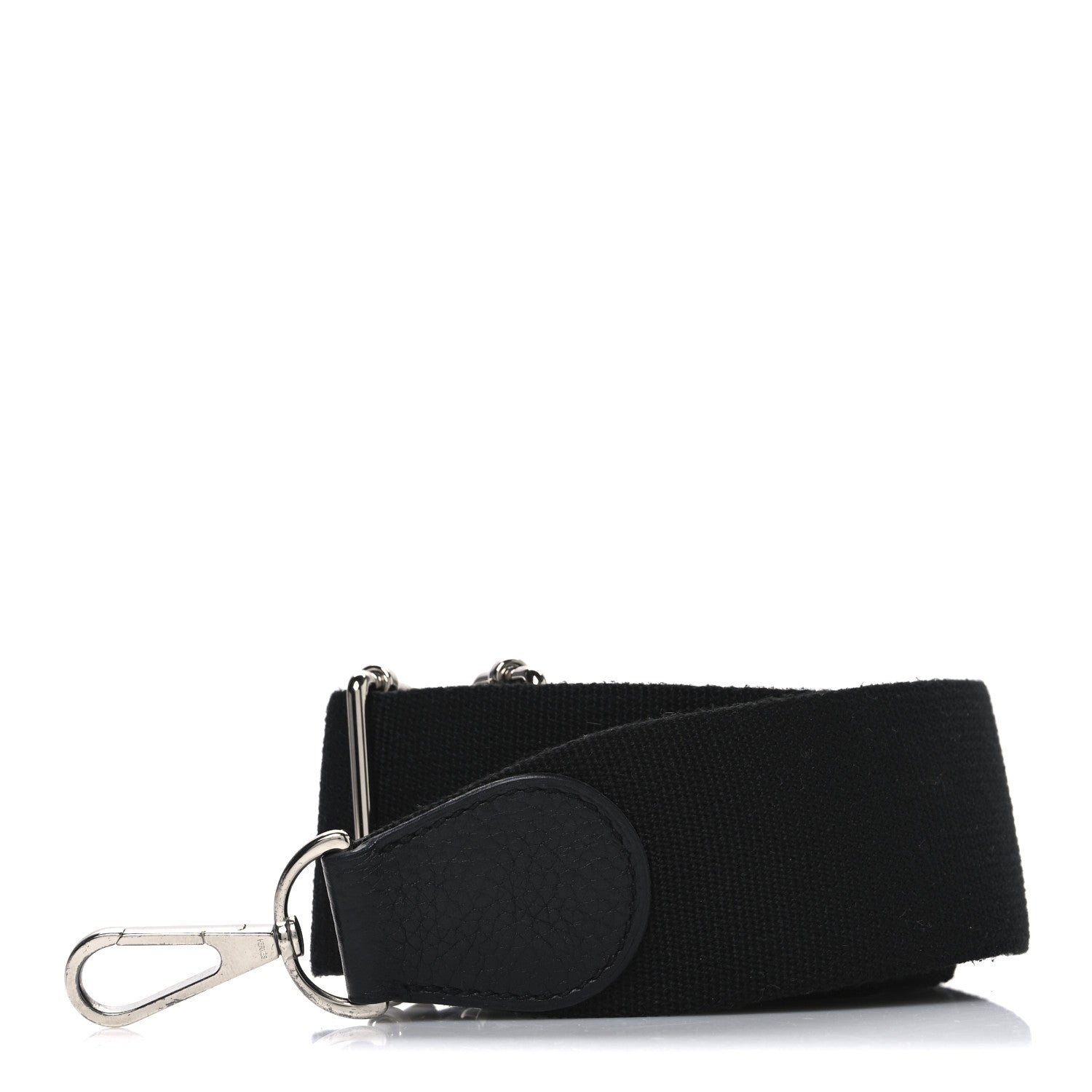 Hermes Toile Taurillon Clemence Evelyne PM Shoulder Strap Black 1 of 4