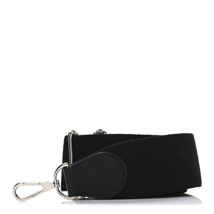 Hermes Toile Taurillon Clemence Evelyne PM Shoulder Strap Black 1 of 4