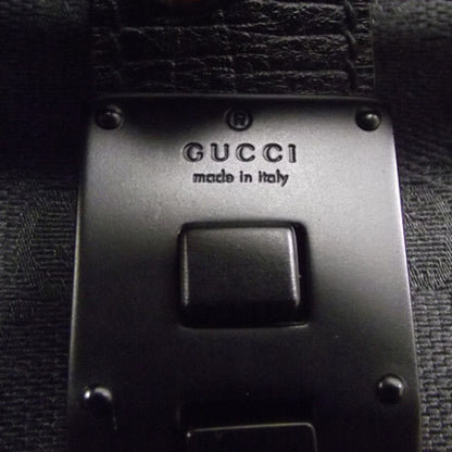 Gucci Monogram Bamboo Bullet Satchel 9 of 10