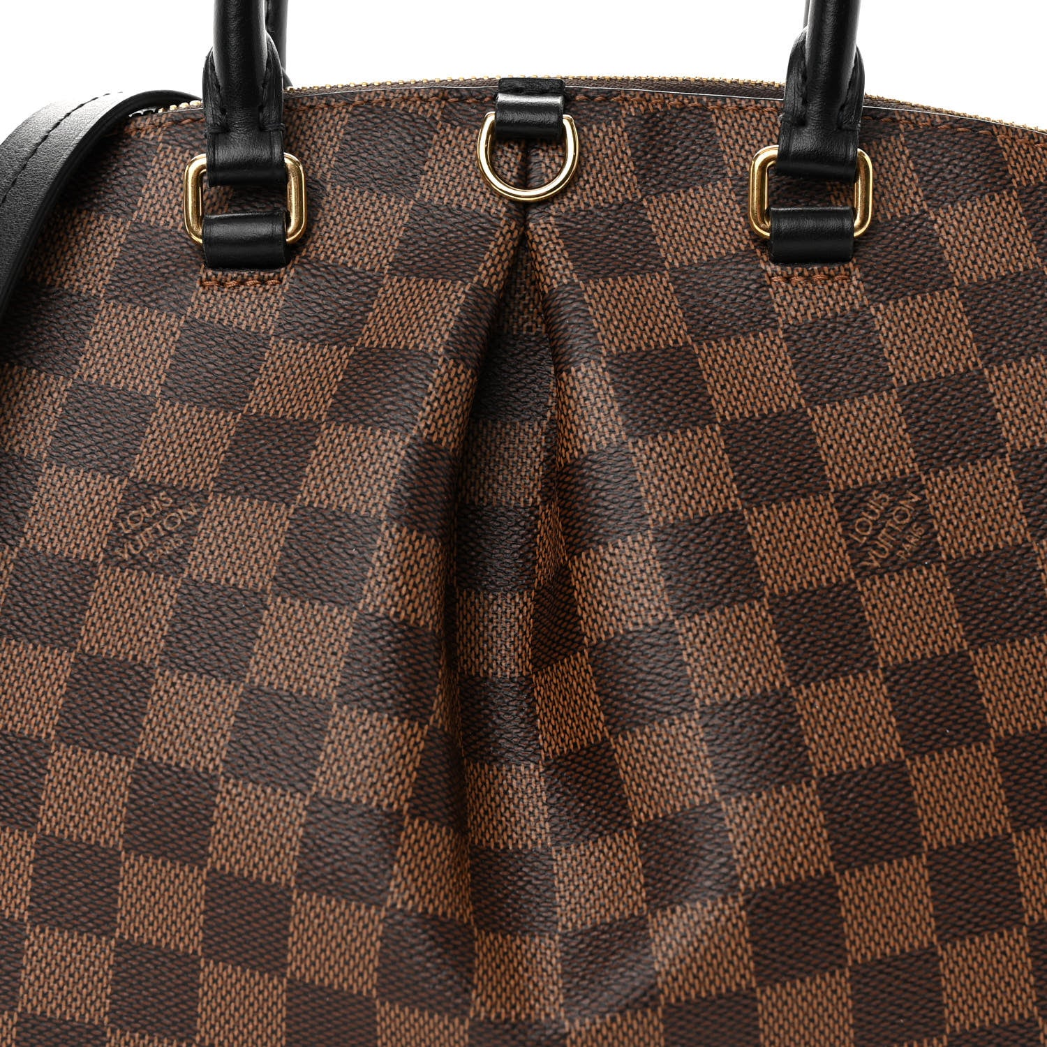 Louis Vuitton Damier Ebene Odeon Tote PM Black 7 of 9