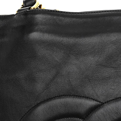 Chanel Lambskin CC Tote Black 13 of 16