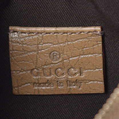 Gucci Suede Shearling Guccissima Large Jolicoeur Tote Tan 8 of 15