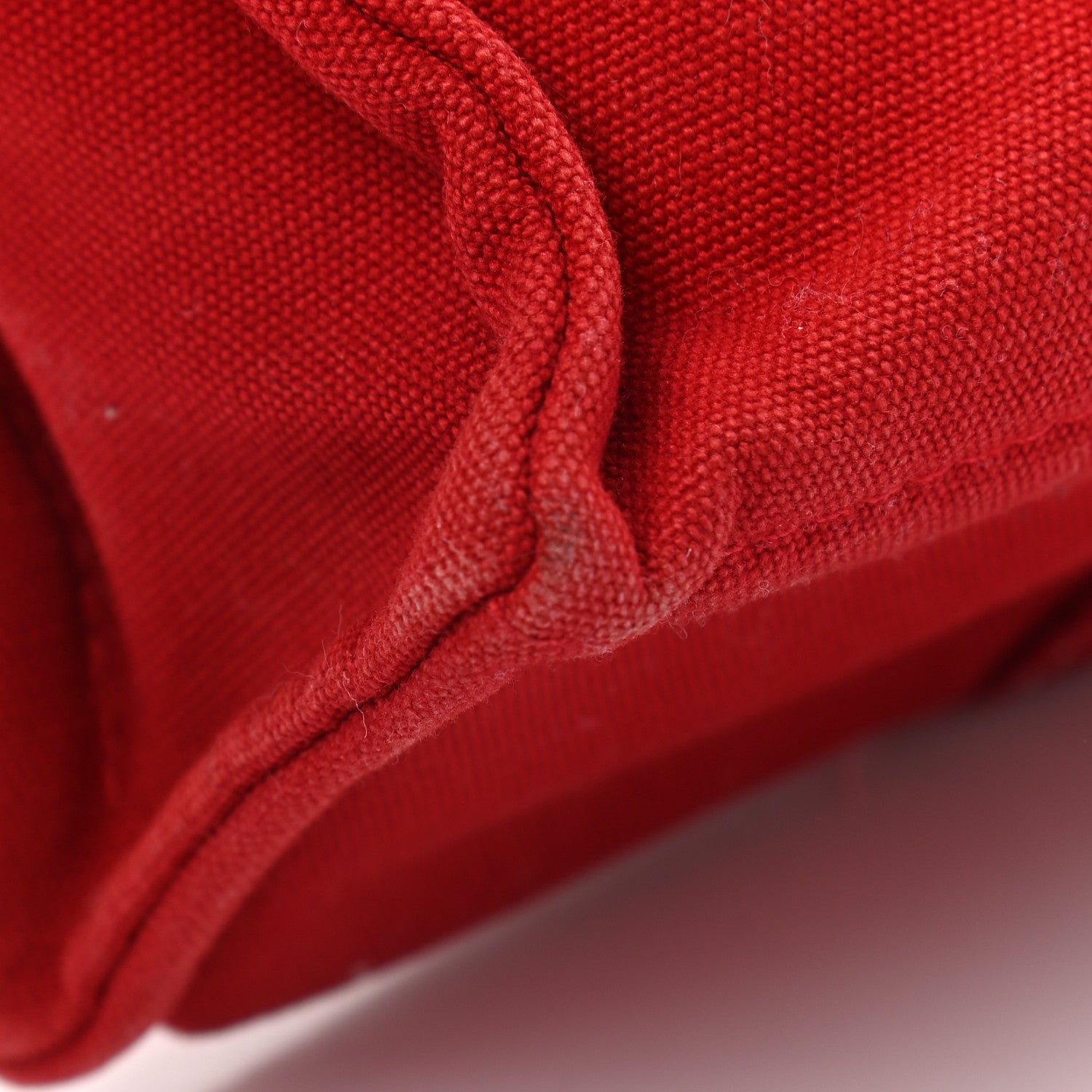 Hermes Canvas Fourre Tout PM Red 11 of 11