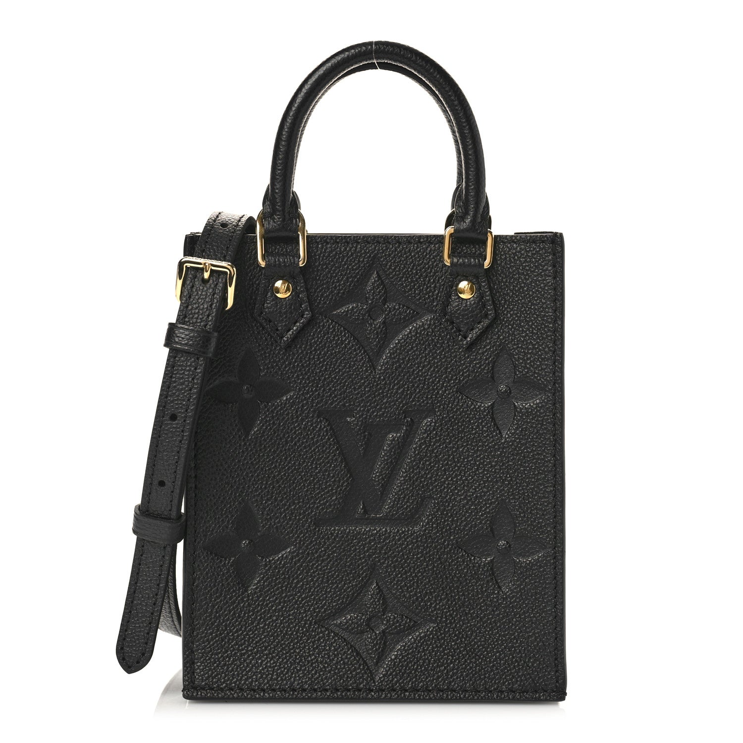 Louis Vuitton Empreinte Monogram Giant Petit Sac Plat Black 1 of 8