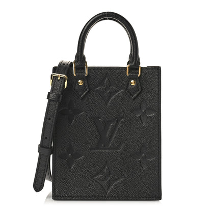 Louis Vuitton Empreinte Monogram Giant Petit Sac Plat Black 1 of 8