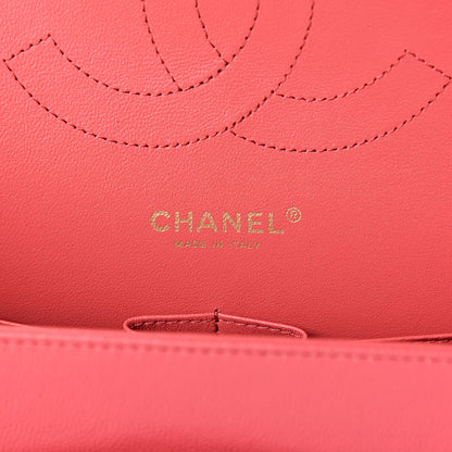 Chanel Caviar Quilted Jumbo Double Flap Dark Pink 6 of 12