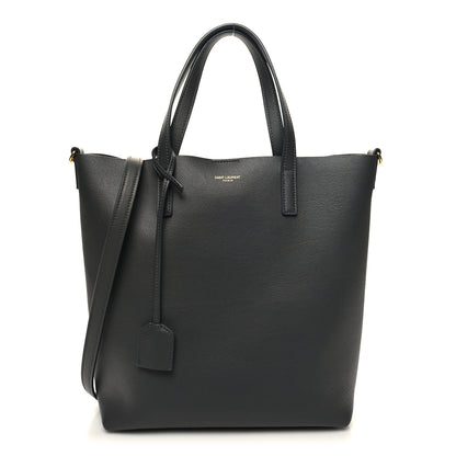 Saint Laurent Calfskin Toy Shopping Tote Storm 1 of 10