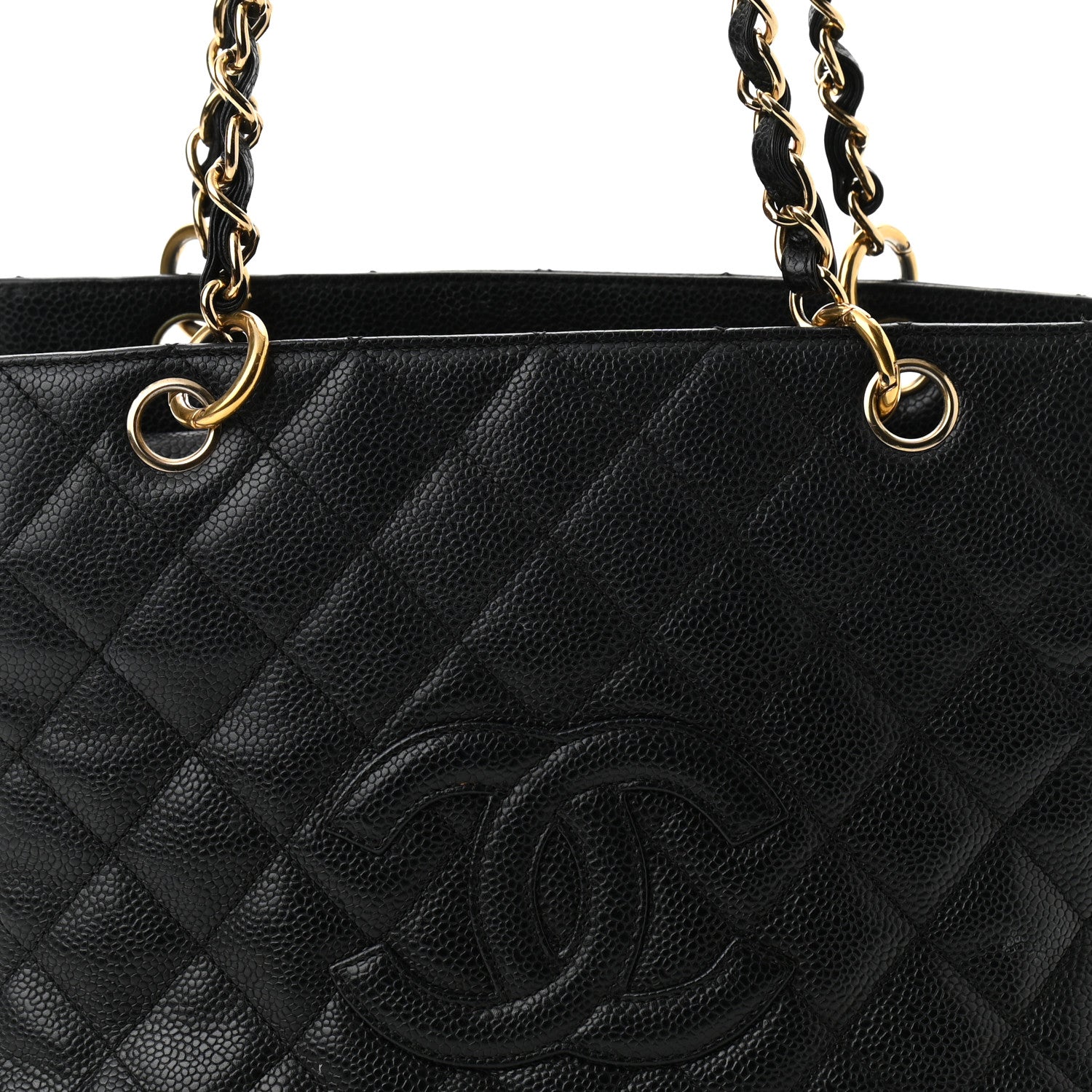 Chanel Caviar Quilted Petit Timeless Tote PTT Black 10 of 10