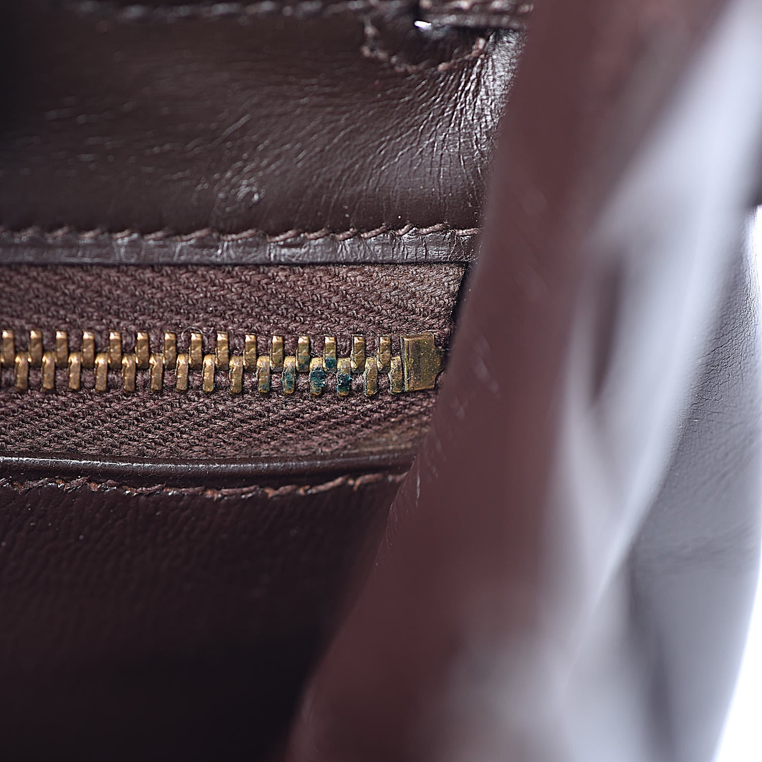 Hermes Box Kelly Retourne 32 Chocolate 12 of 64