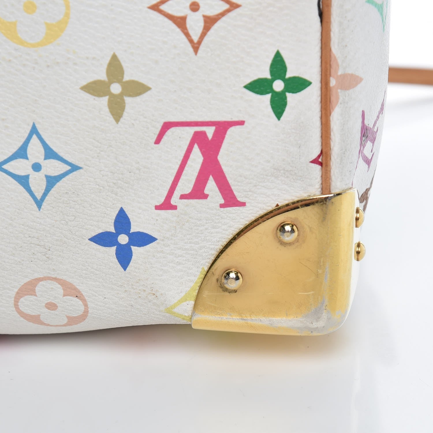 Louis Vuitton Monogram Multicolor Speedy 30 White 14 of 16