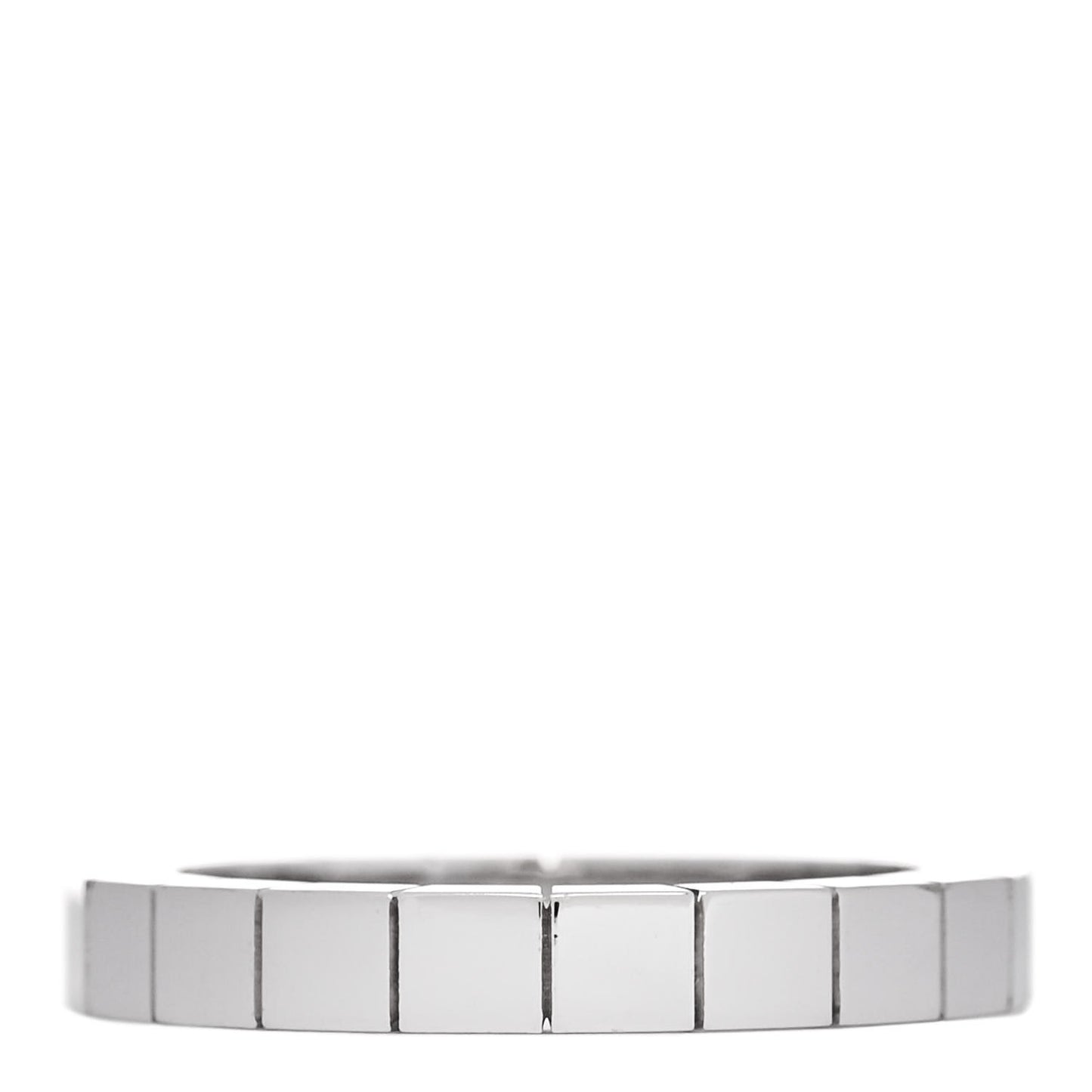 18K White Gold Lanieres Ring 51 5.75