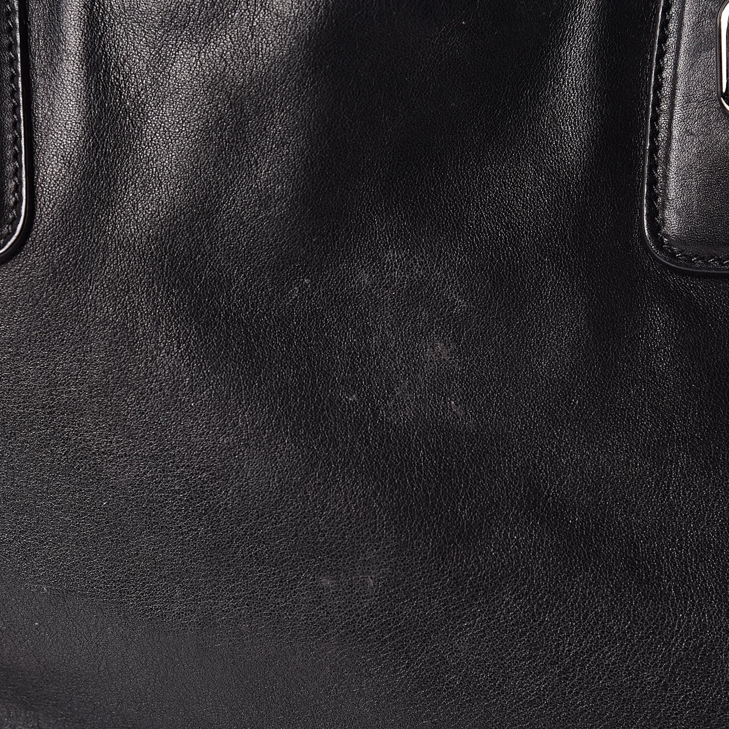 Soft Calfskin Shoulder Bag Black