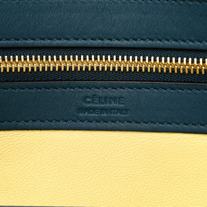 Celine Smooth Calfskin Small Tassel Cabas Phantom Deep Blue 5 of 8