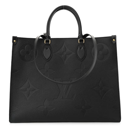 Louis Vuitton Empreinte Monogram Giant Onthego GM Black 1 of 12