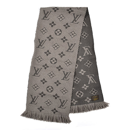Louis Vuitton Wool Silk Logomania Scarf Verone 2 of 4