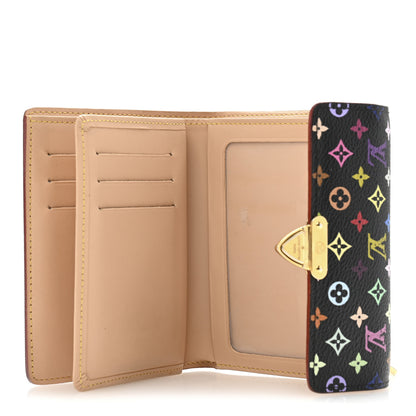 Louis Vuitton Monogram Multicolor Koala Wallet Black 5 of 10