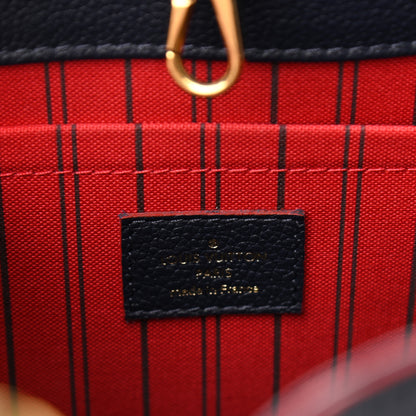 Louis Vuitton Empreinte Montaigne GM Marine Rouge 6 of 11