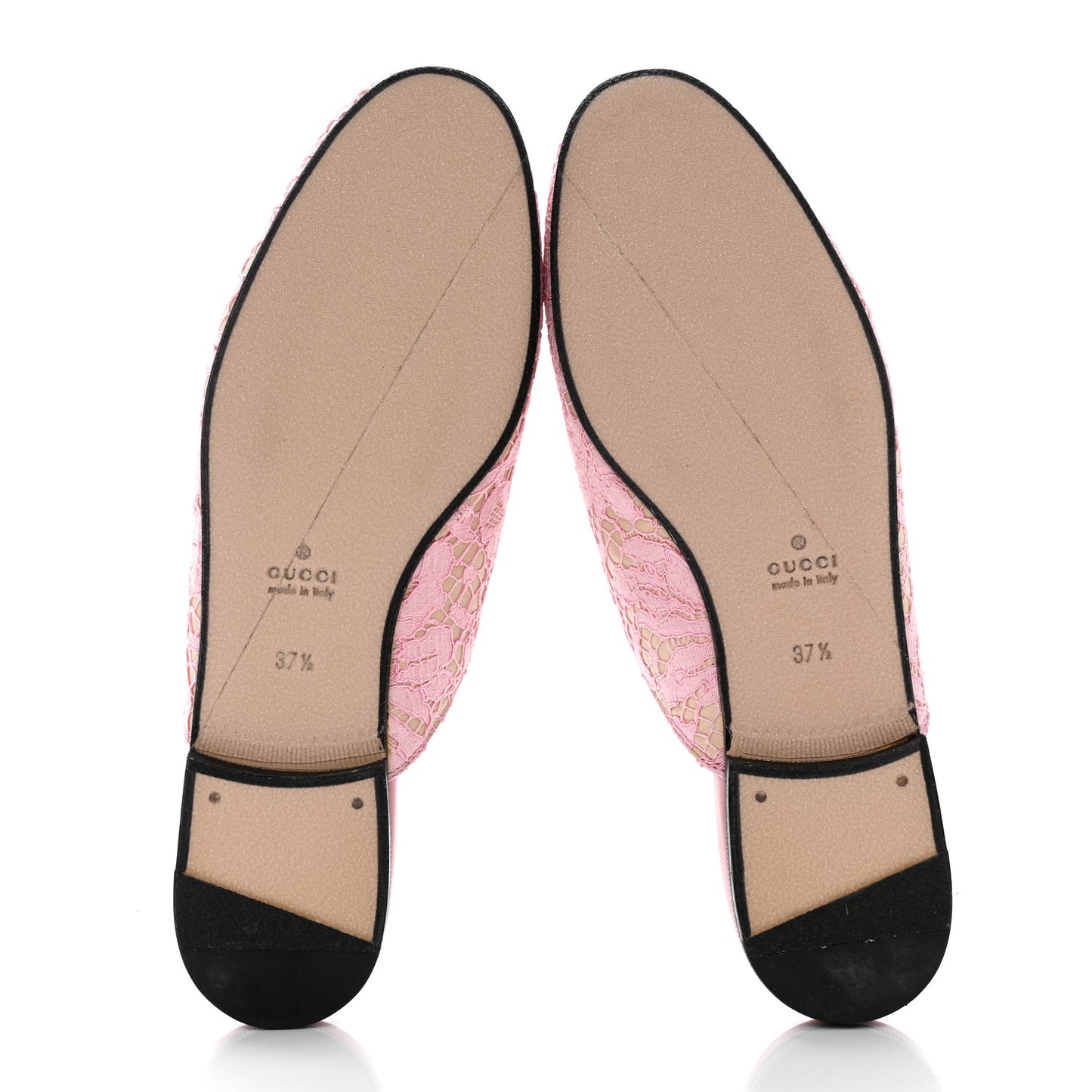 Lace Malaga Kid Womens Princetown Slippers 37.5 Sugar Pink Skin Rose