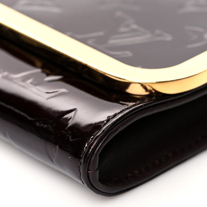 Louis Vuitton Vernis Rossmore MM Amarante 7 of 7