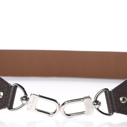 Louis Vuitton Taurillon Bandouliere Reversible Shoulder Strap Marron 4 of 4