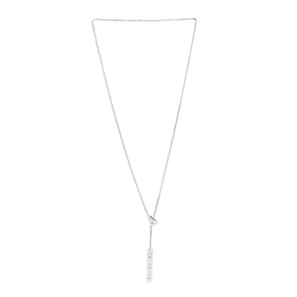 Cartier 18K White Gold LOVE Lariat Necklace 3 of 6