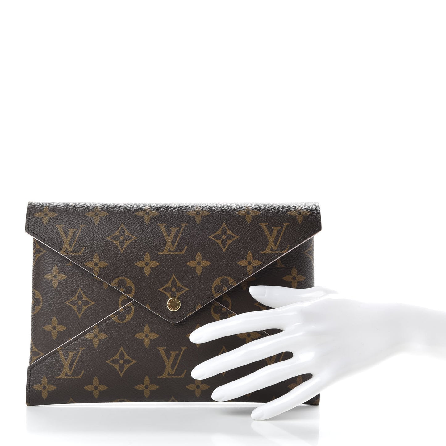 Monogram Large Kirigami Pochette Insert Rose Ballerine