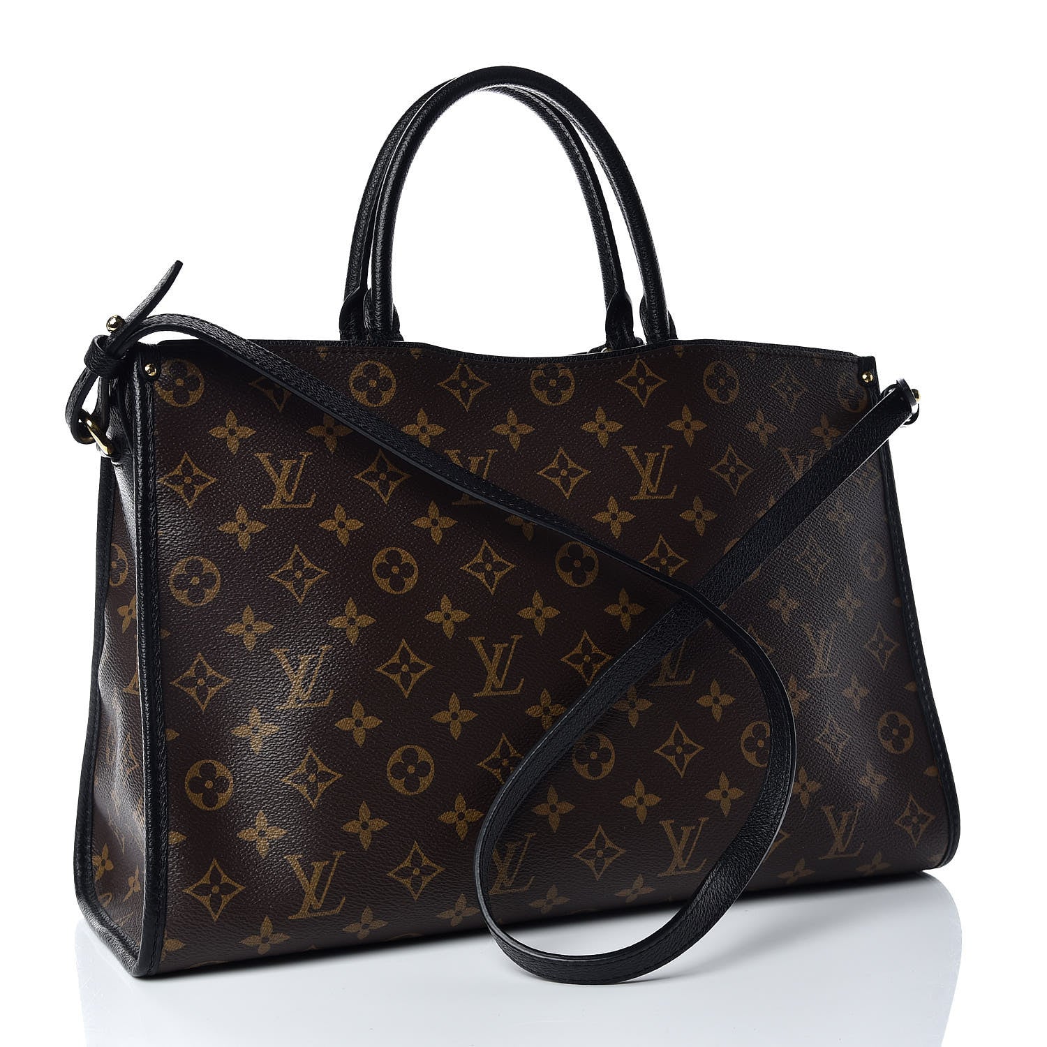 Louis Vuitton Monogram Popincourt MM Black 4 of 10