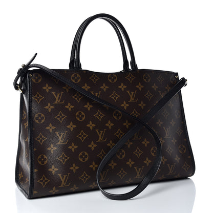Louis Vuitton Monogram Popincourt MM Black 4 of 10
