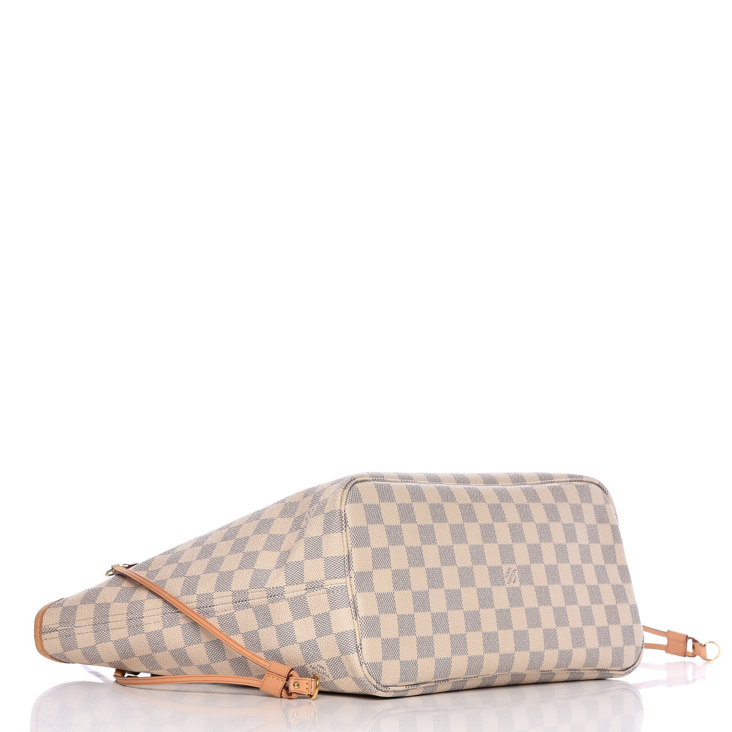 Louis Vuitton Damier Azur Neo Neverfull MM Rose Ballerine 5 of 13