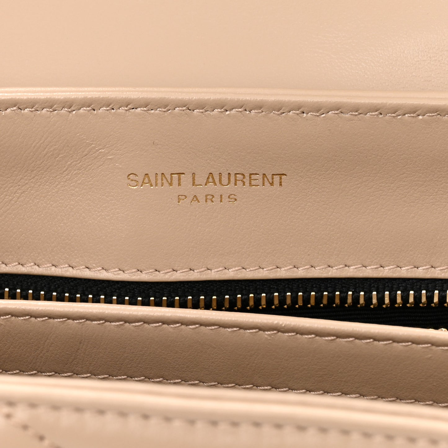 Calfskin Y Quilted Monogram Toy Loulou Crossbody Bag Latte