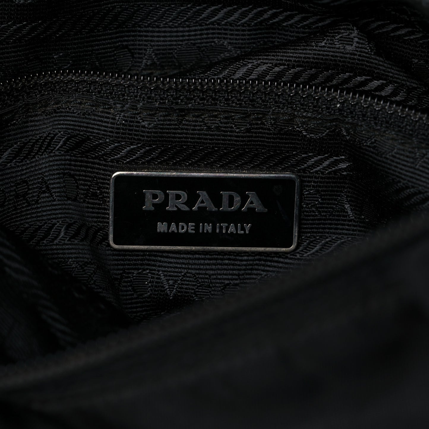 Nylon Vela Sport Messenger Bag Black