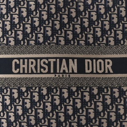Christian Dior Oblique Large Book Tote Blue Multicolor 8 of 10