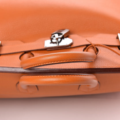Hermes Togo HAC Travel Birkin 50 Orange 27 of 27