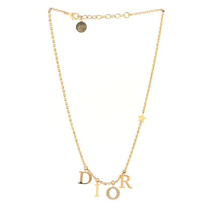 Christian Dior Crystal Dio(r)evolution Necklace Gold 3 of 5